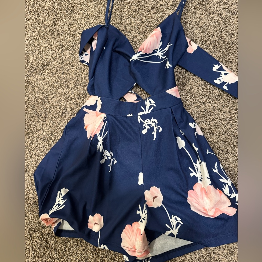 Beautiful Floral Womens Romper